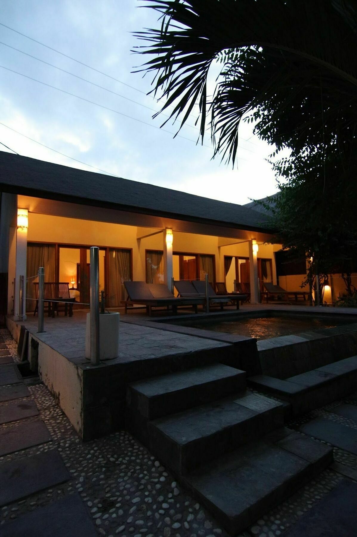 Kelapa Kecil Hotel Quần đảo Gili Ngoại thất bức ảnh